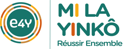 Logo du programme E4Y Togo, Mi La Yinkô, Réussir Ensemble